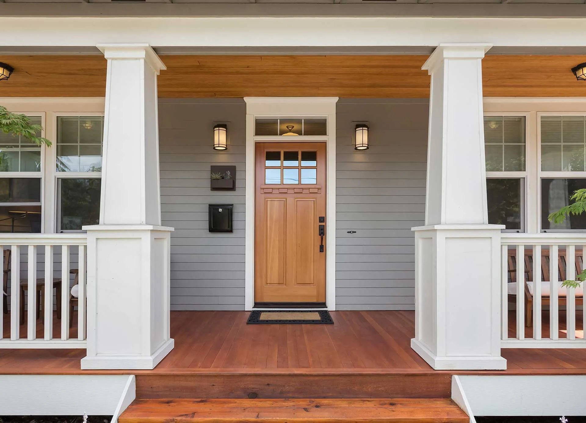Beautiful residential home with new front door