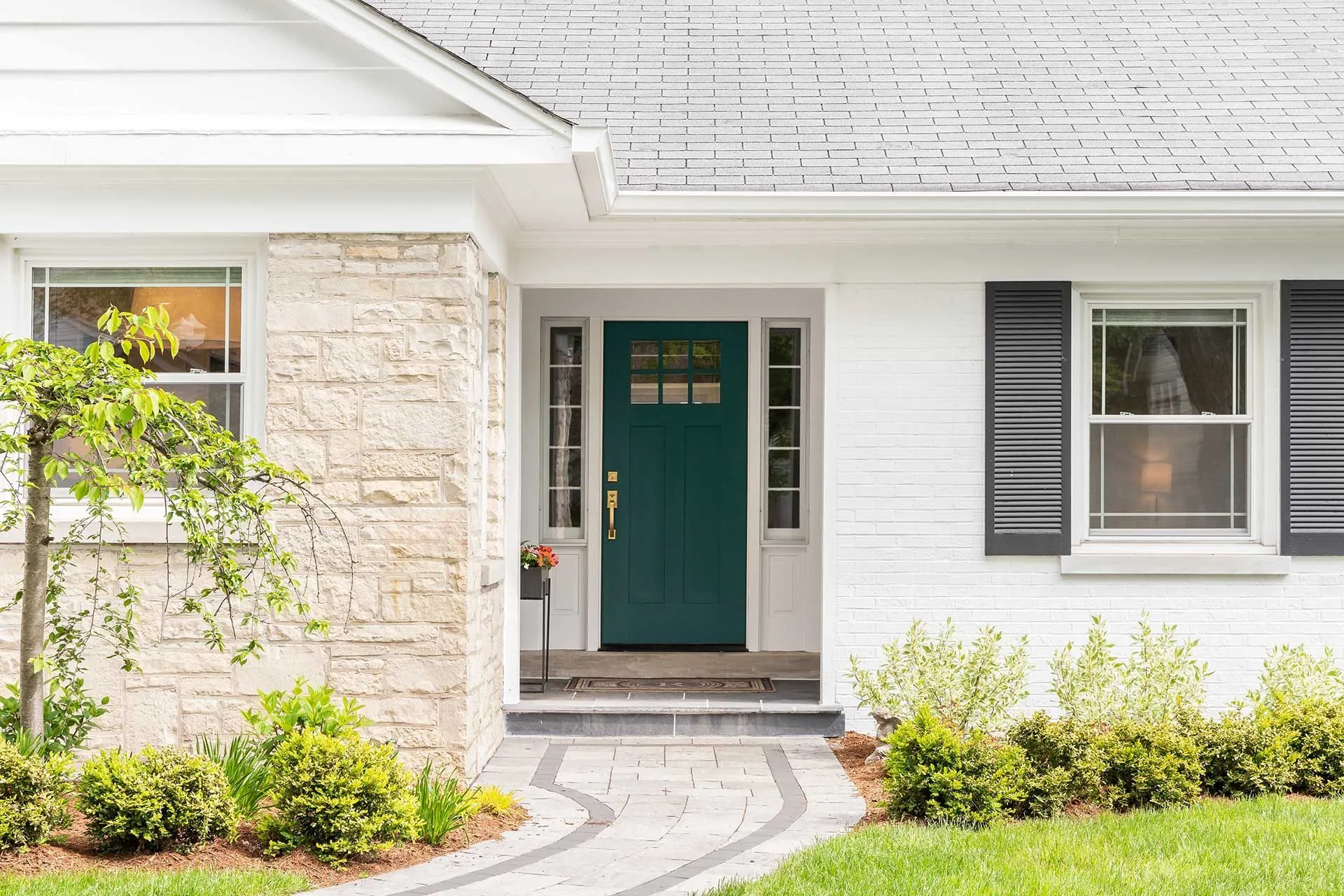 Beautiful residential entry door